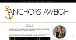 Desktop Screenshot of anchorsaweighblog.com