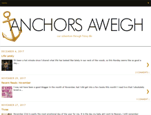 Tablet Screenshot of anchorsaweighblog.com